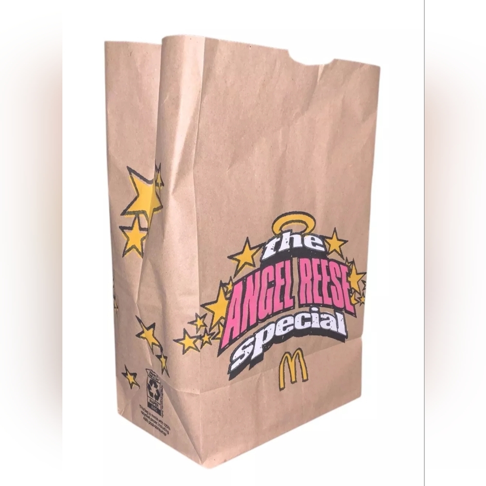 Angel Reese WNBA McDonalds Bag 11"x7" 🏀 Limited Edition 2025 🔥 Chicago Sky